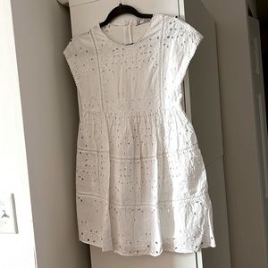 Cute White Summer dress (size: XS)